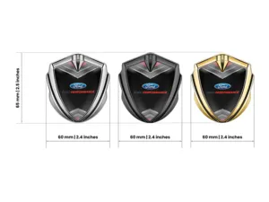 Ford Emblem Car Badge Sports Style High-Quality